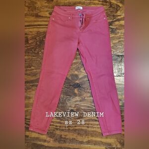 Women's Pink Jeans
